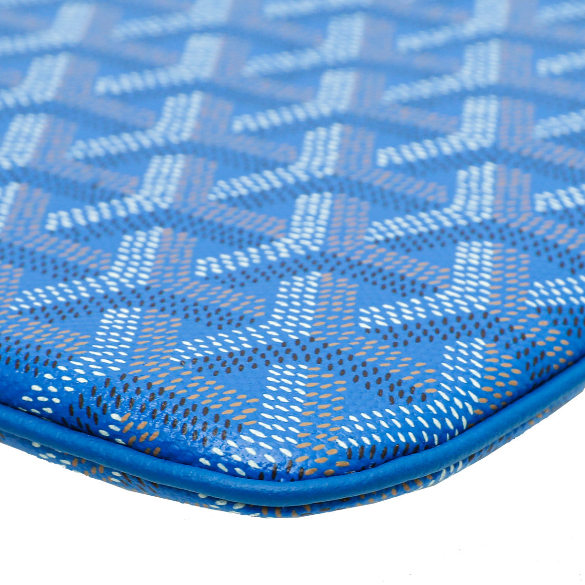 Goyard Blue Senat MM Pouch