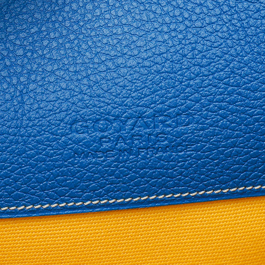 Goyard Blue Senat MM Pouch