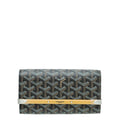 Goyard Black Goyardine Monte Carlo Mini Case