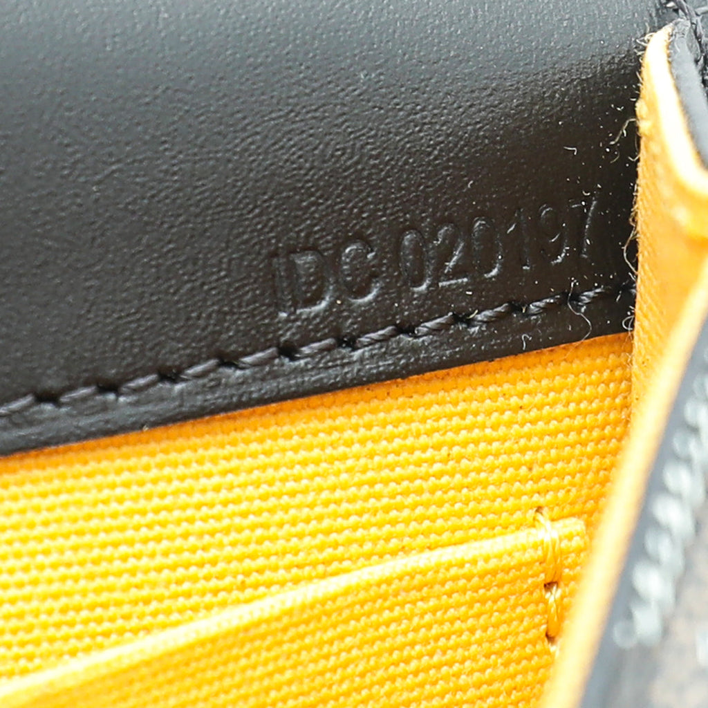 Goyard Black Goyardine Monte Carlo Mini Case