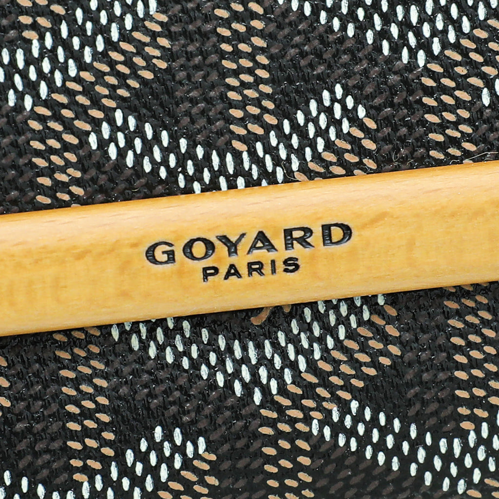 Goyard Black Goyardine Monte Carlo Mini Case