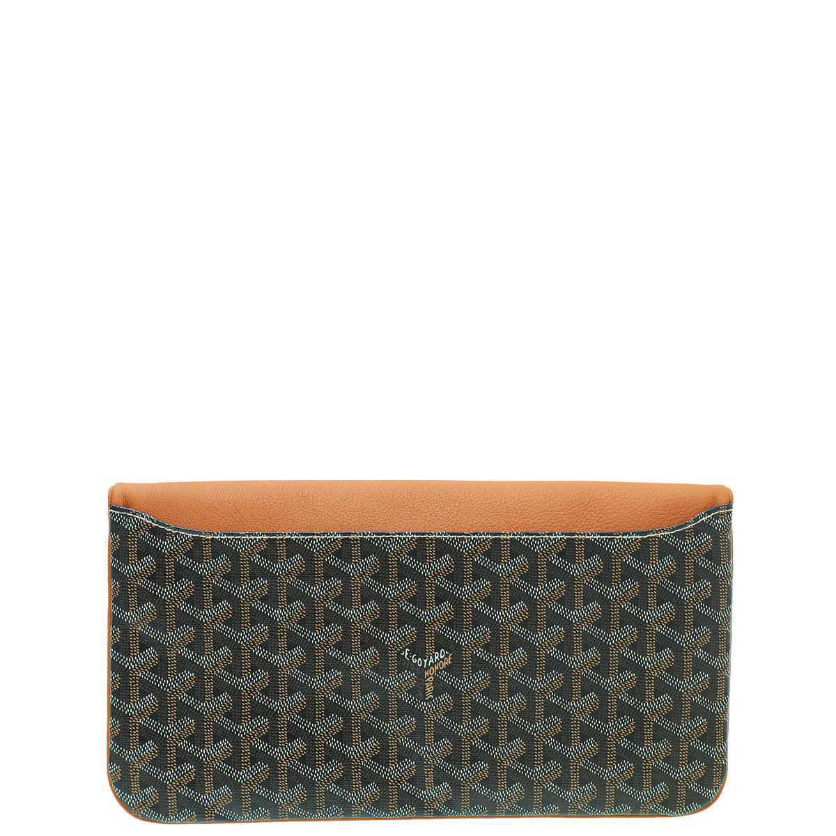 Goyard Bicolor Goyardine Sainte Marie MM Soft Clutch