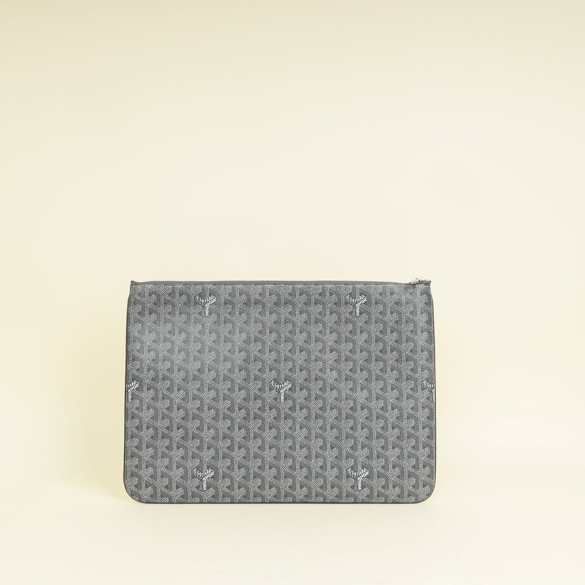 Goyard Gray Goyardine Senat MGM Pouch