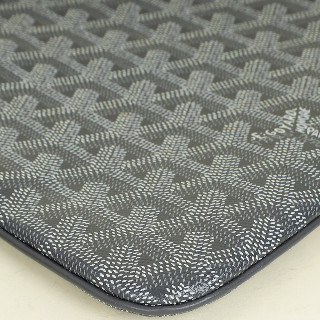 Goyard Gray Goyardine Senat MGM Pouch