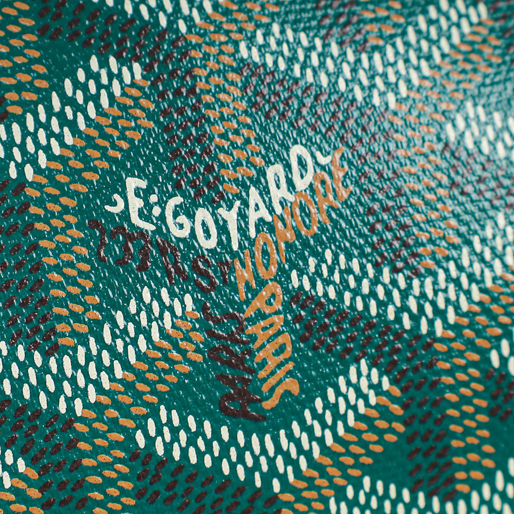 Goyard Green Goyardine Jouvence MM Toiletry Bag
