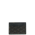 Goyard Black Goyardine Saint Sulpice Card Holder