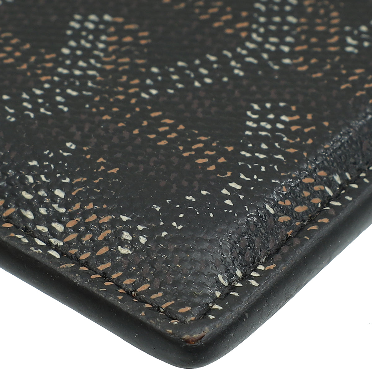 Goyard Black Goyardine Saint Sulpice Card Holder