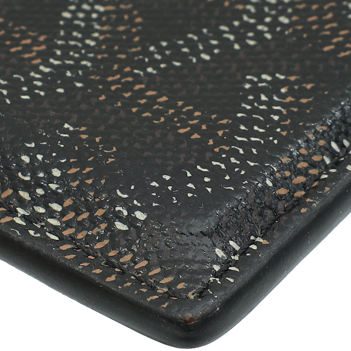 Goyard Black Goyardine Saint Sulpice Card Holder