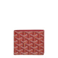 Goyard Red Goyardine Bifold Victoire Wallet
