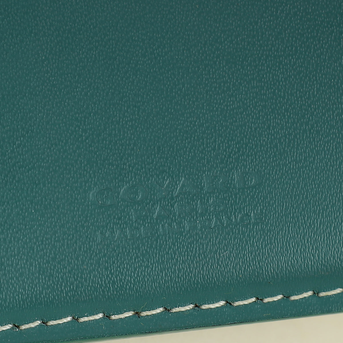 Goyardine Green Saint-Pierre Card Wallet