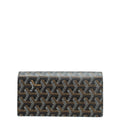 Goyard Black Goyardine Saint-Lambert Wallet