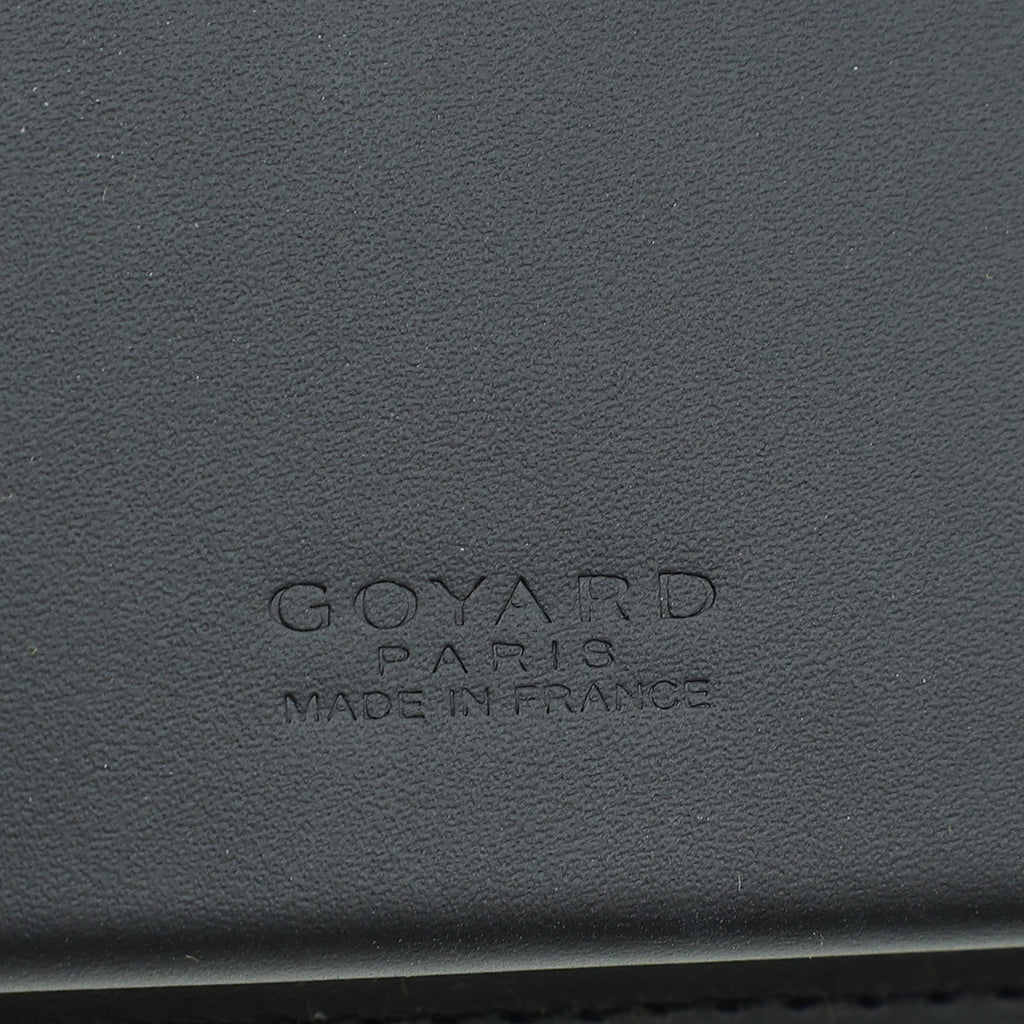 Goyard Black Goyardine Saint-Lambert Wallet