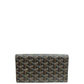 Goyard Black Goyardine Richelieu Continental Wallet