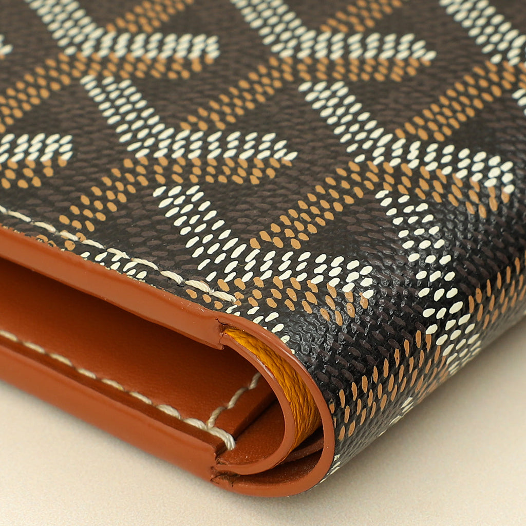 Goyard Bicolor Goyardine Victoire Wallet