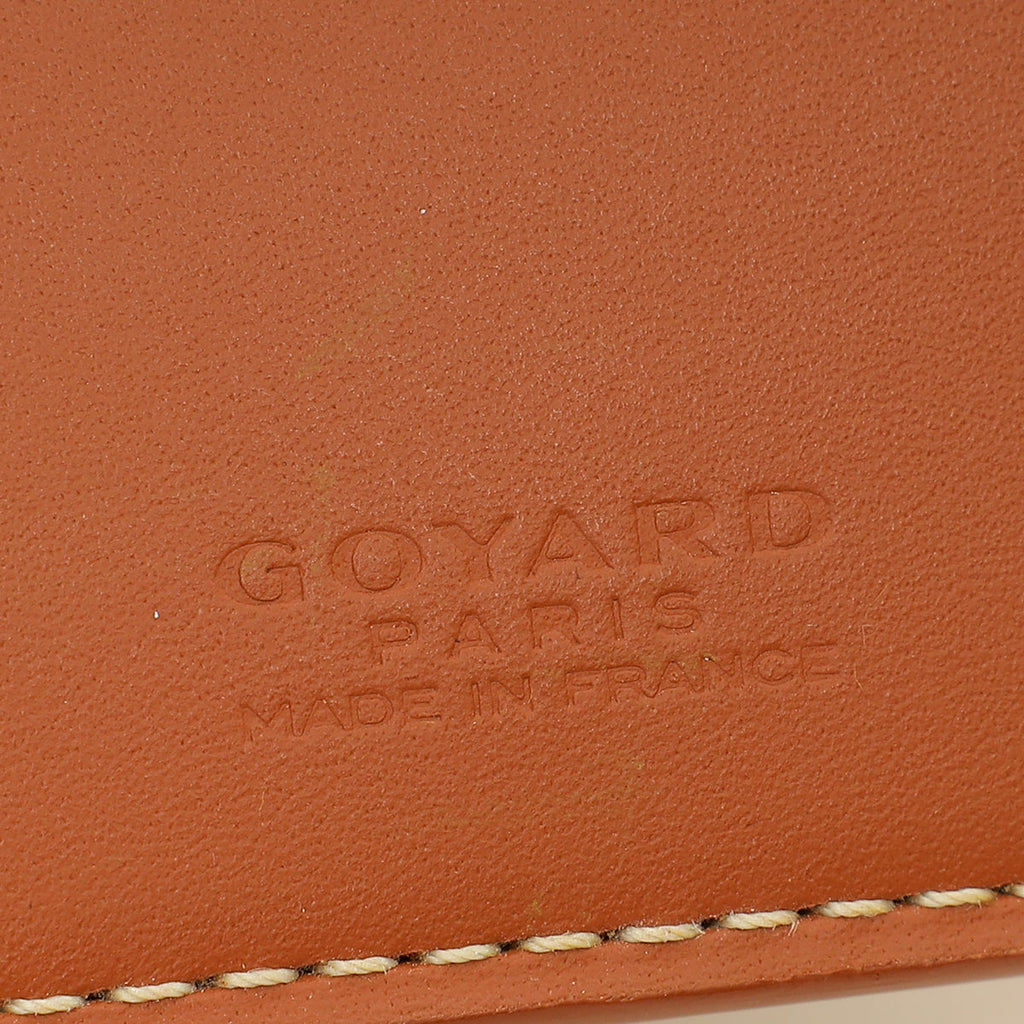Goyard Bicolor Goyardine Victoire Wallet
