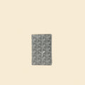 Goyard Gray Goyardine Saint Pierre Card Holder W/ Leopard Paint