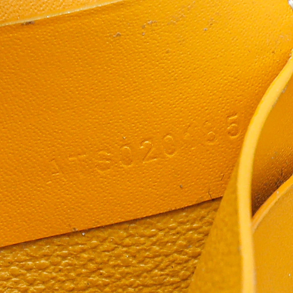 Goyard Yellow Goyardine Saint Marc Card Wallet