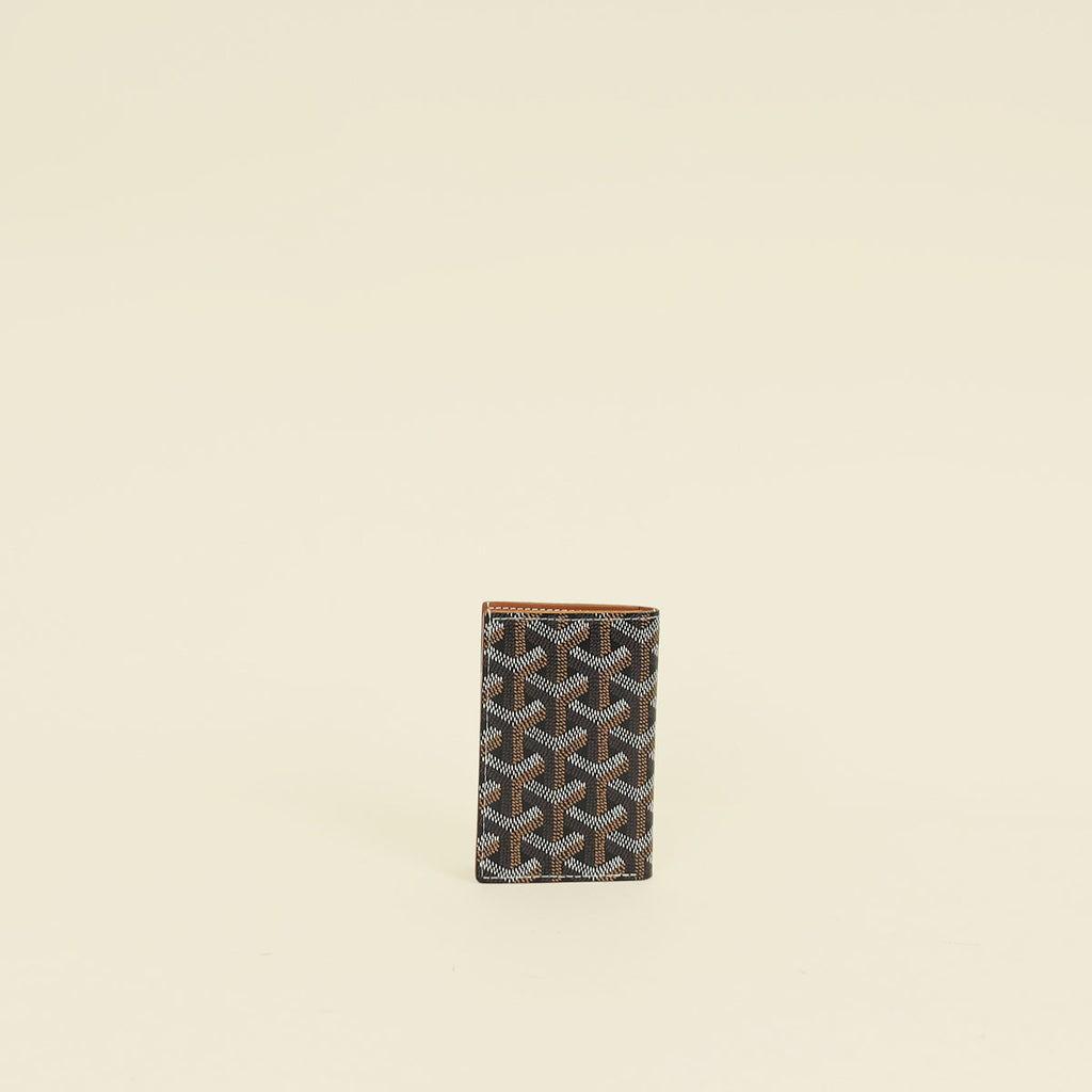 Goyard Bicolor Goyardine Saint Pierre Card Holder