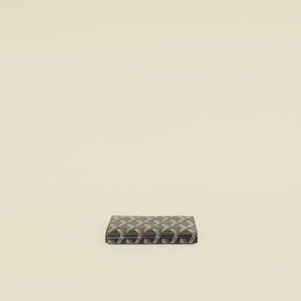 Goyard Bicolor Goyardine Saint Pierre Card Holder