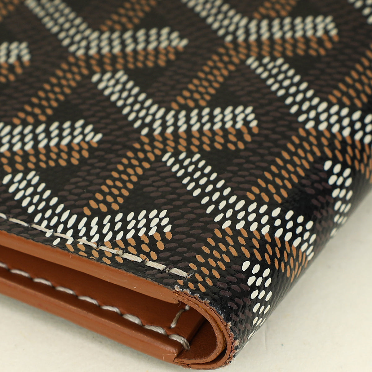 Goyard Bicolor Goyardine Saint Pierre Card Holder