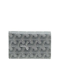 Goyard Grey Goyardine Saint Pierre Card Wallet