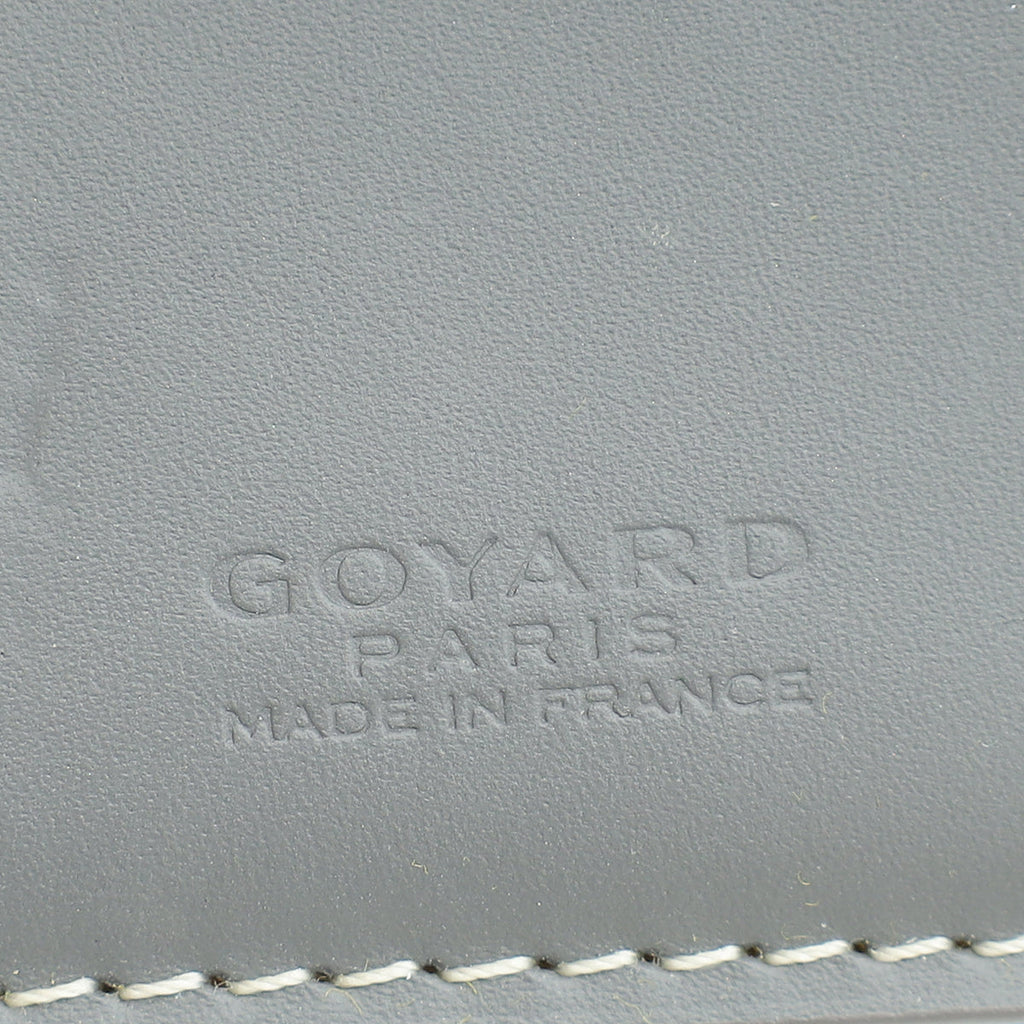 Goyard Grey Goyardine Saint Pierre Card Wallet