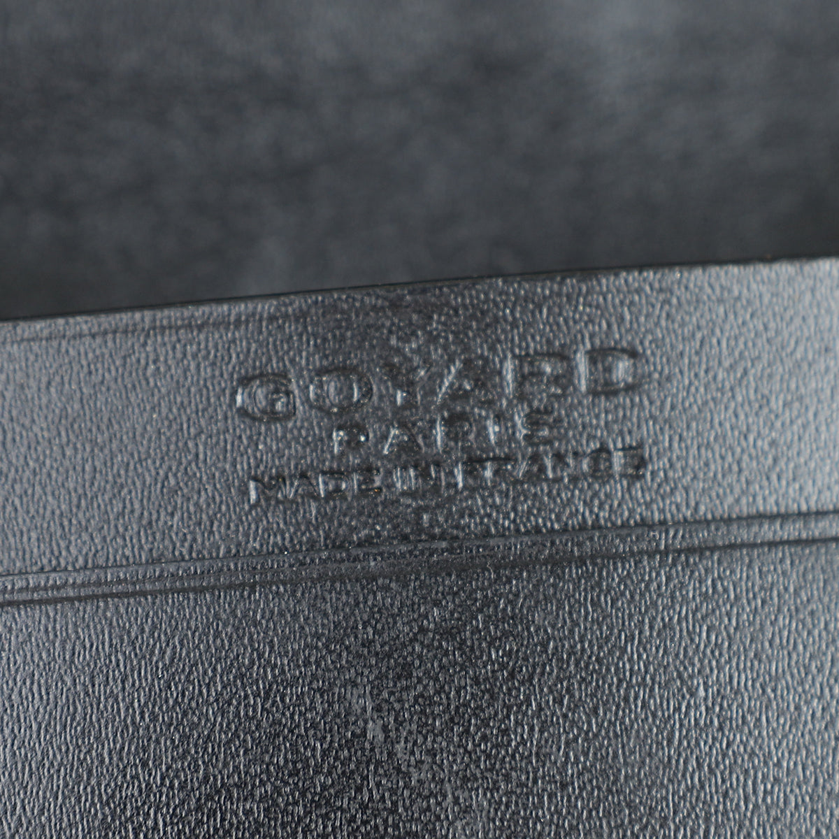 Goyard Black Malesherbes Card Wallet