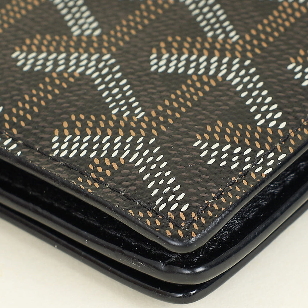 Goyard Black Malesherbes Card Wallet