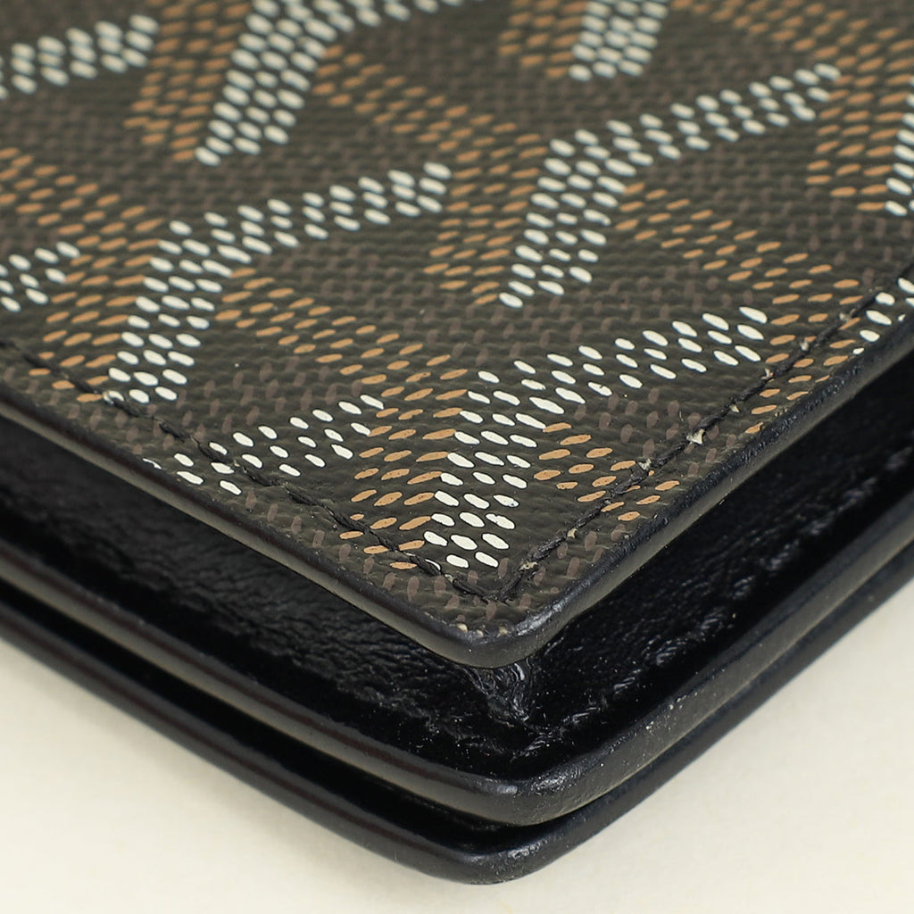 Goyard Black Malesherbes Card Wallet