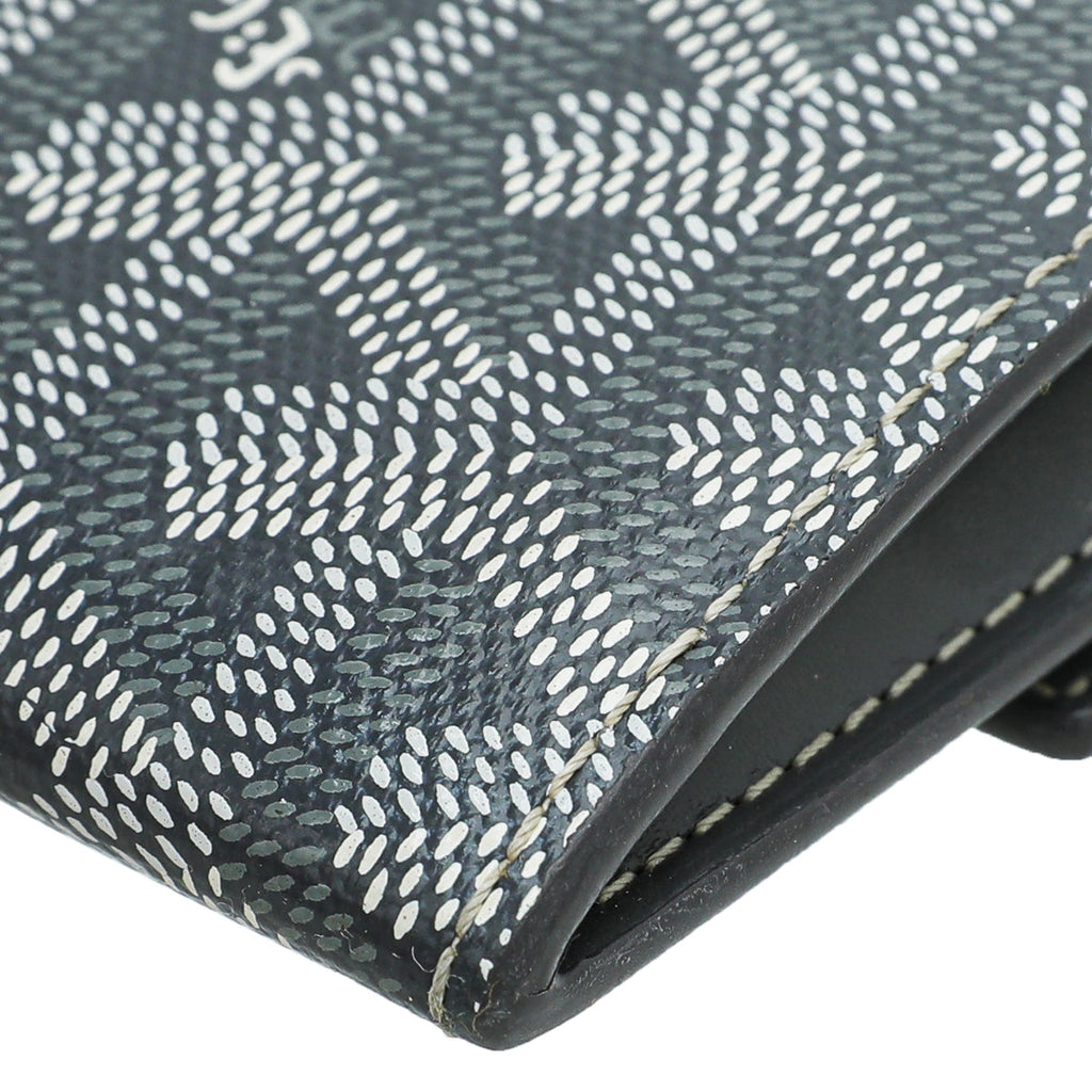 Goyard Grey Goyardine Marigny Wallet