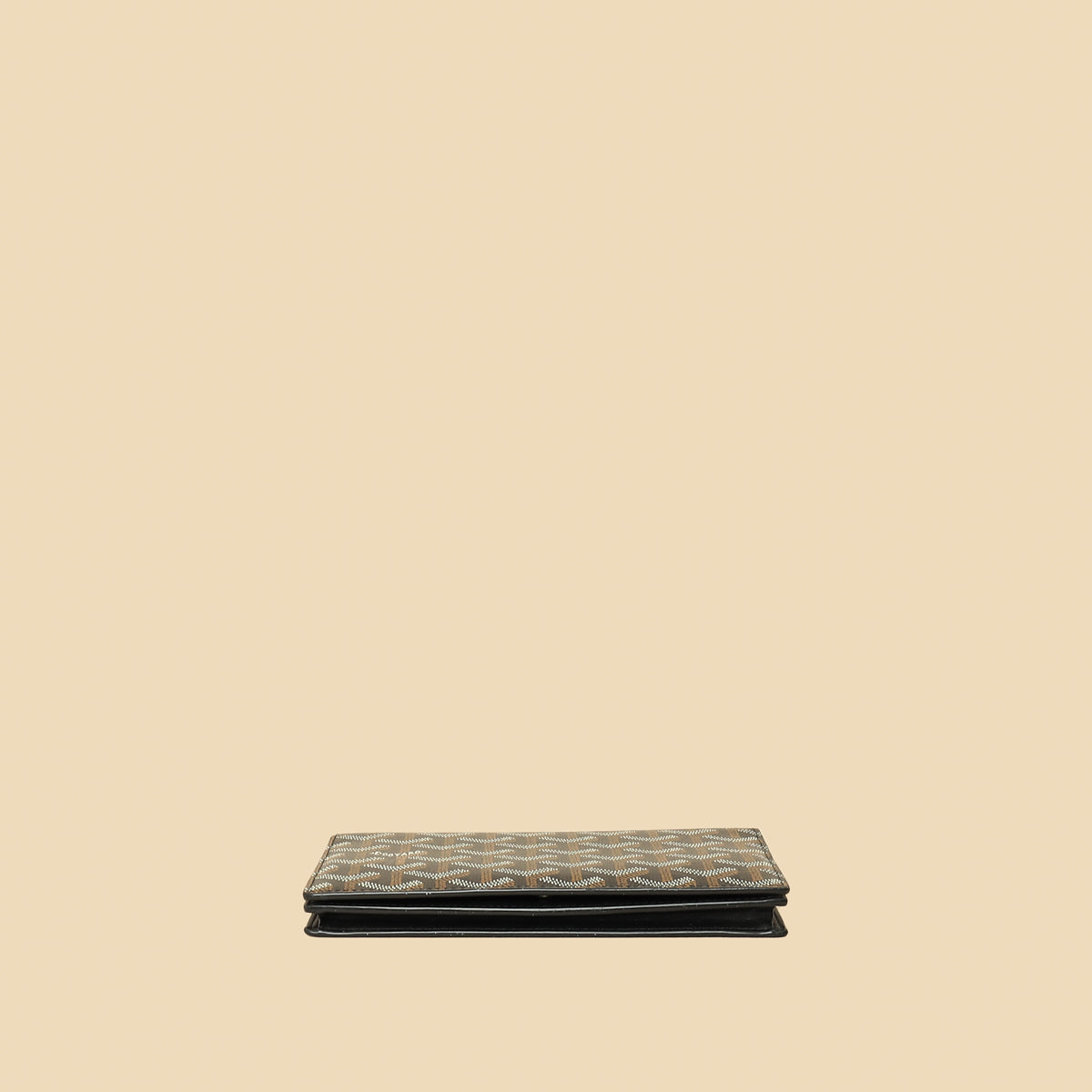 Goyard Black Goyardine Richelieu Continental Wallet