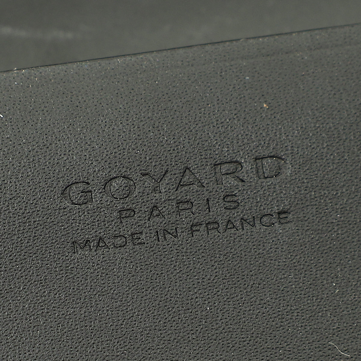 Goyard Black Goyardine Richelieu Continental Wallet