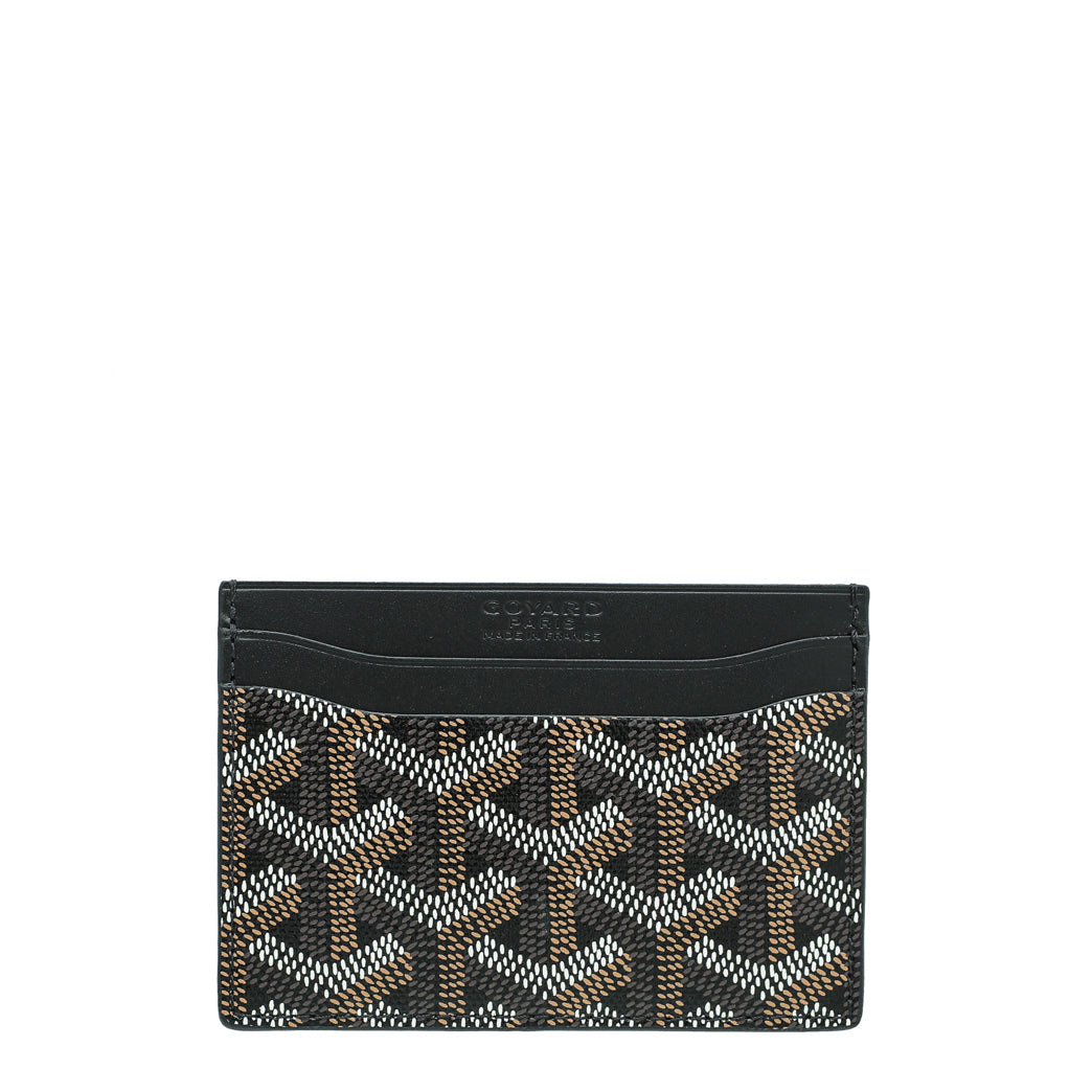 Goyard Black Saint Sulpice Card Holder