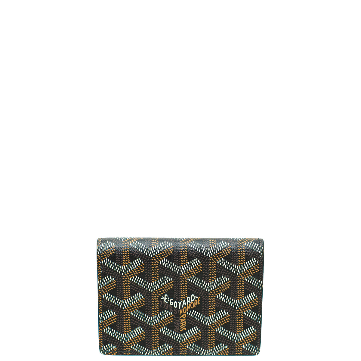 Goyard Black Goyardine Malesherbes Card Wallet