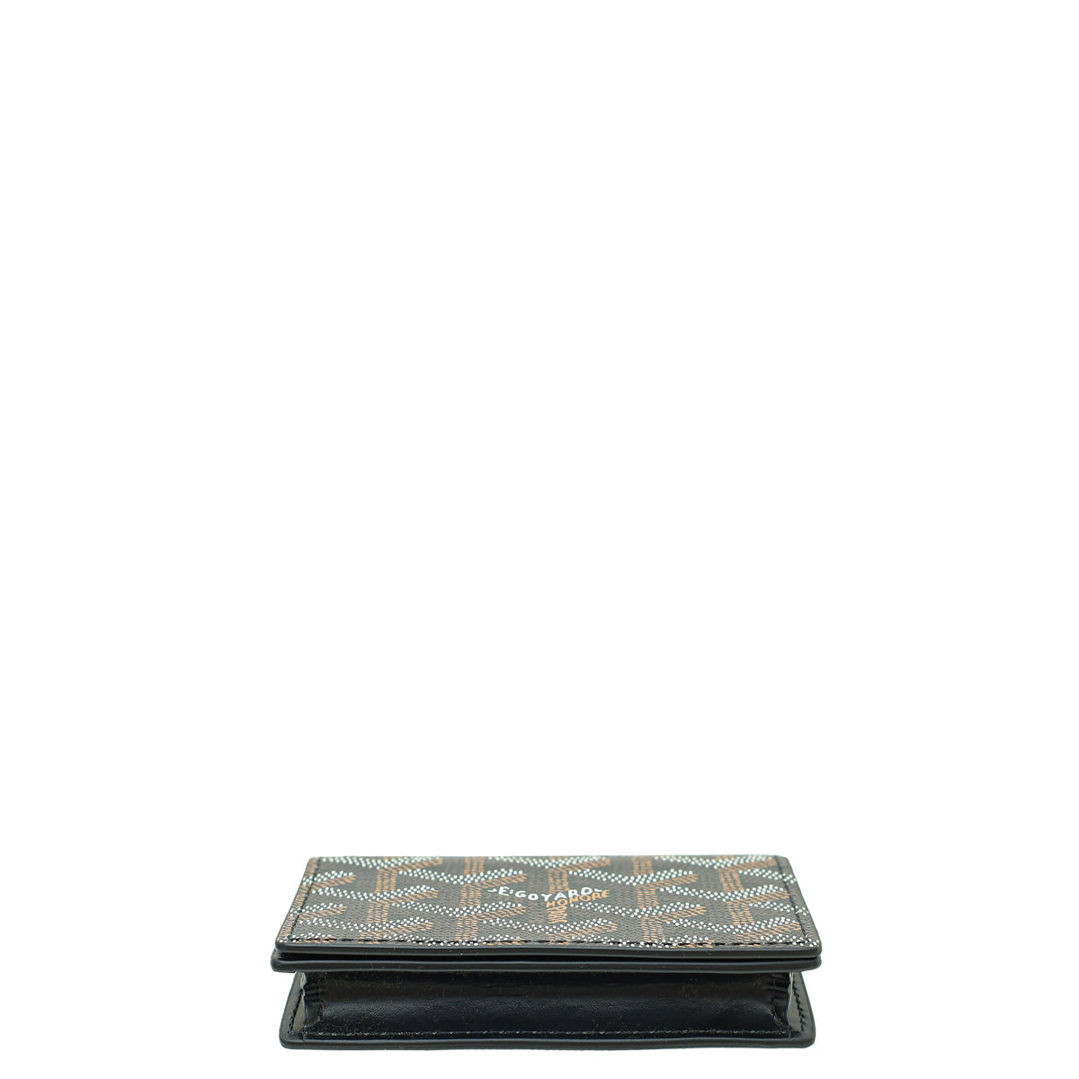 Goyard Black Goyardine Malesherbes Card Wallet