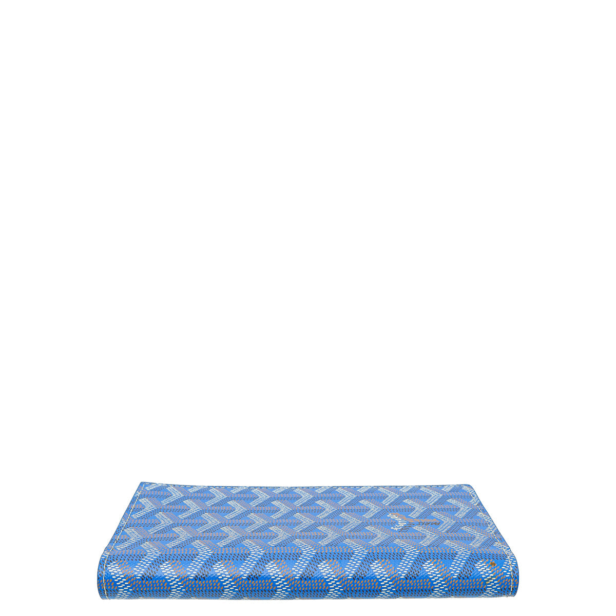 Goyard Blue Goyardine Saint-Roch Wallet