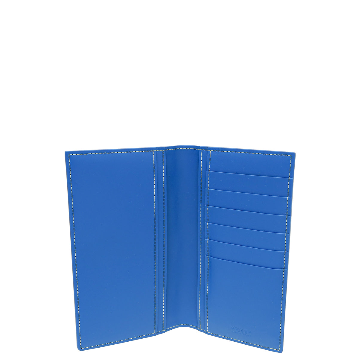 Goyard Blue Goyardine Saint-Roch Wallet