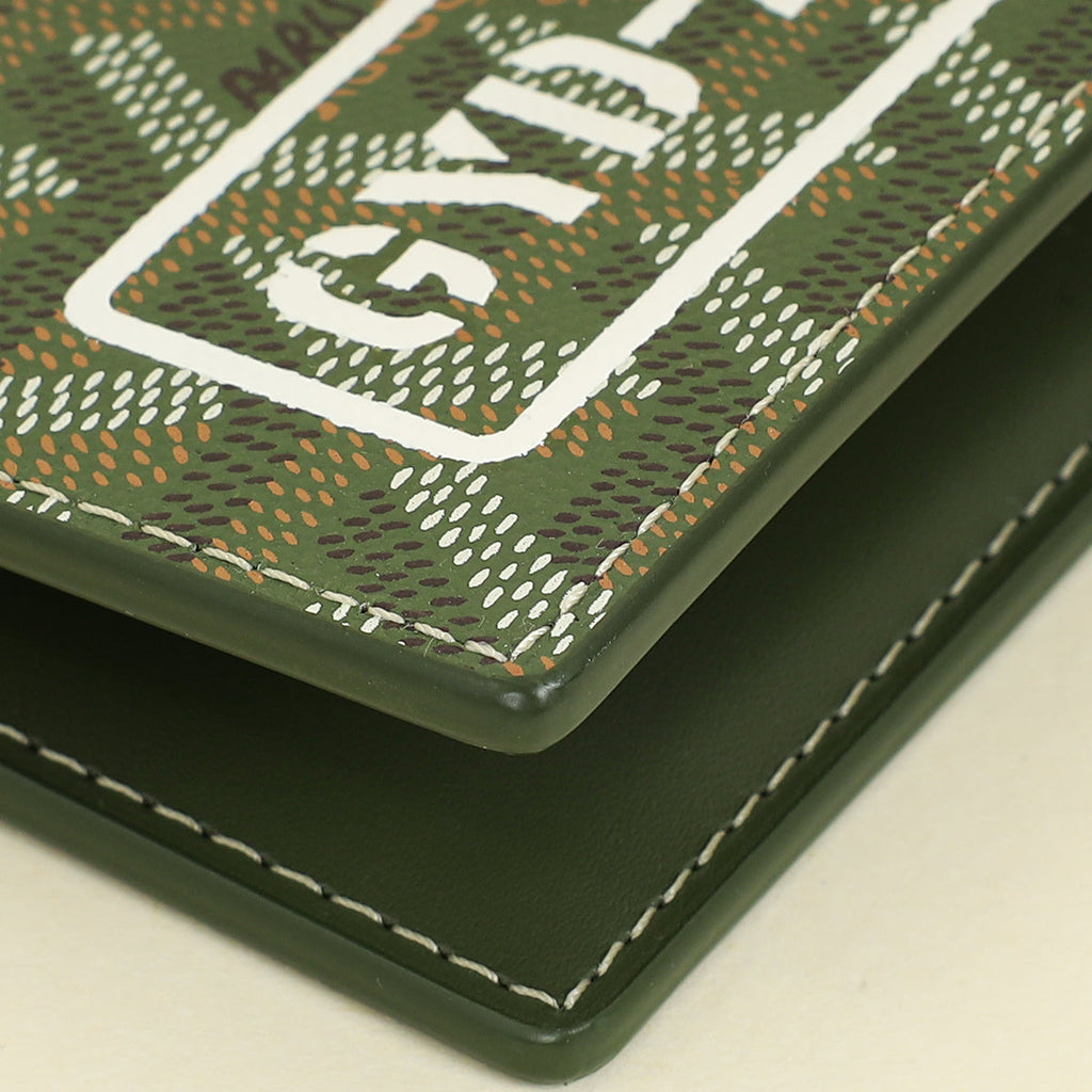 Goyard Khaki Ltd.Ed. 2025 GYD-233 Saint-Pierre Card Wallet
