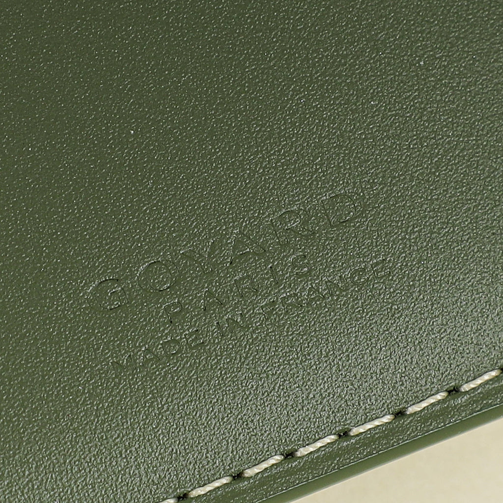 Goyard Khaki Ltd.Ed. 2025 GYD-233 Saint-Pierre Card Wallet