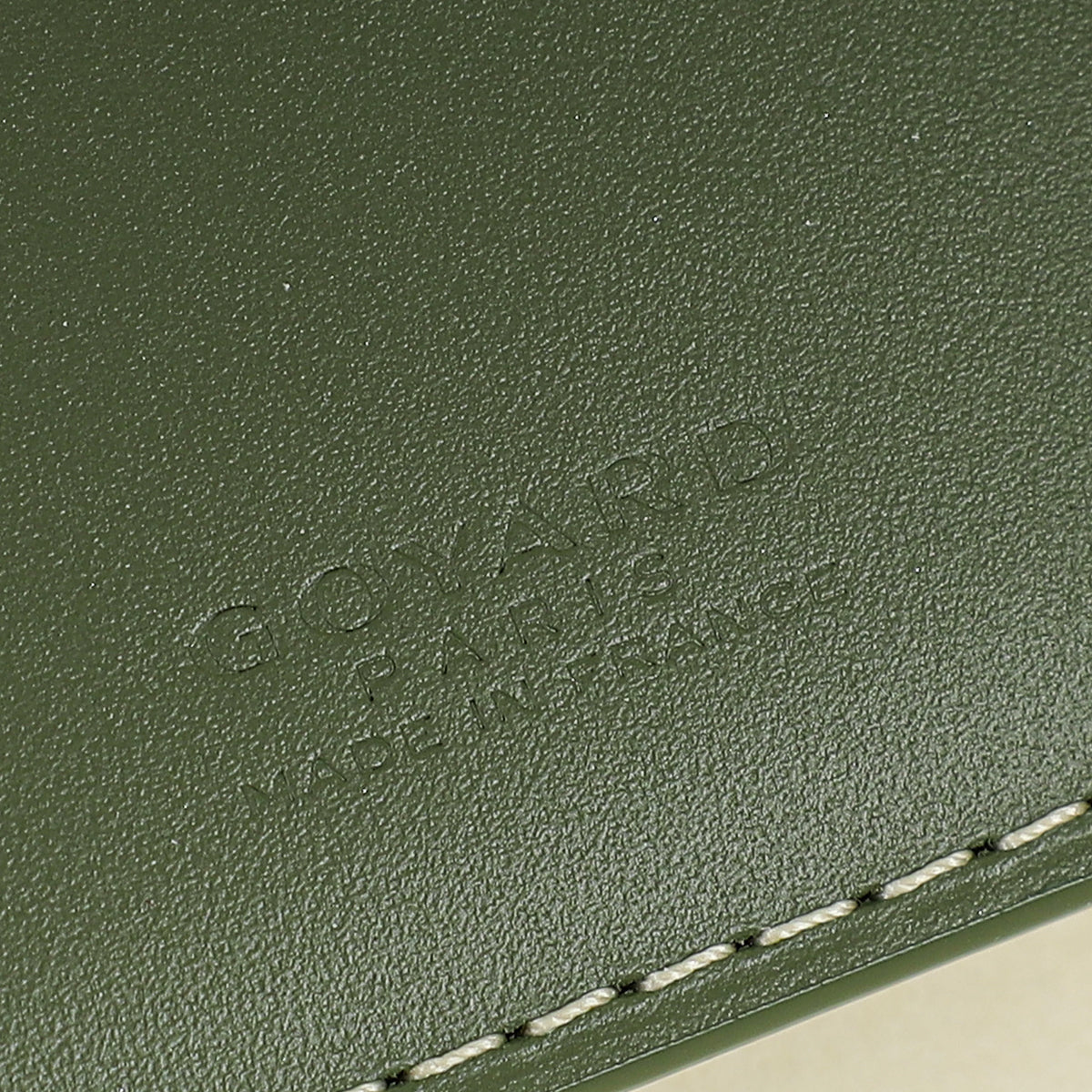 Goyard Khaki Ltd.Ed. 2025 GYD-233 Saint-Pierre Card Wallet