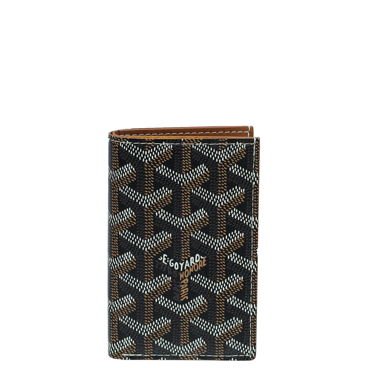 Goyard Brown Goyardine Saint Pierre Card Wallet