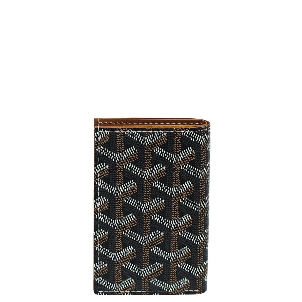 Goyard Brown Goyardine Saint Pierre Card Wallet