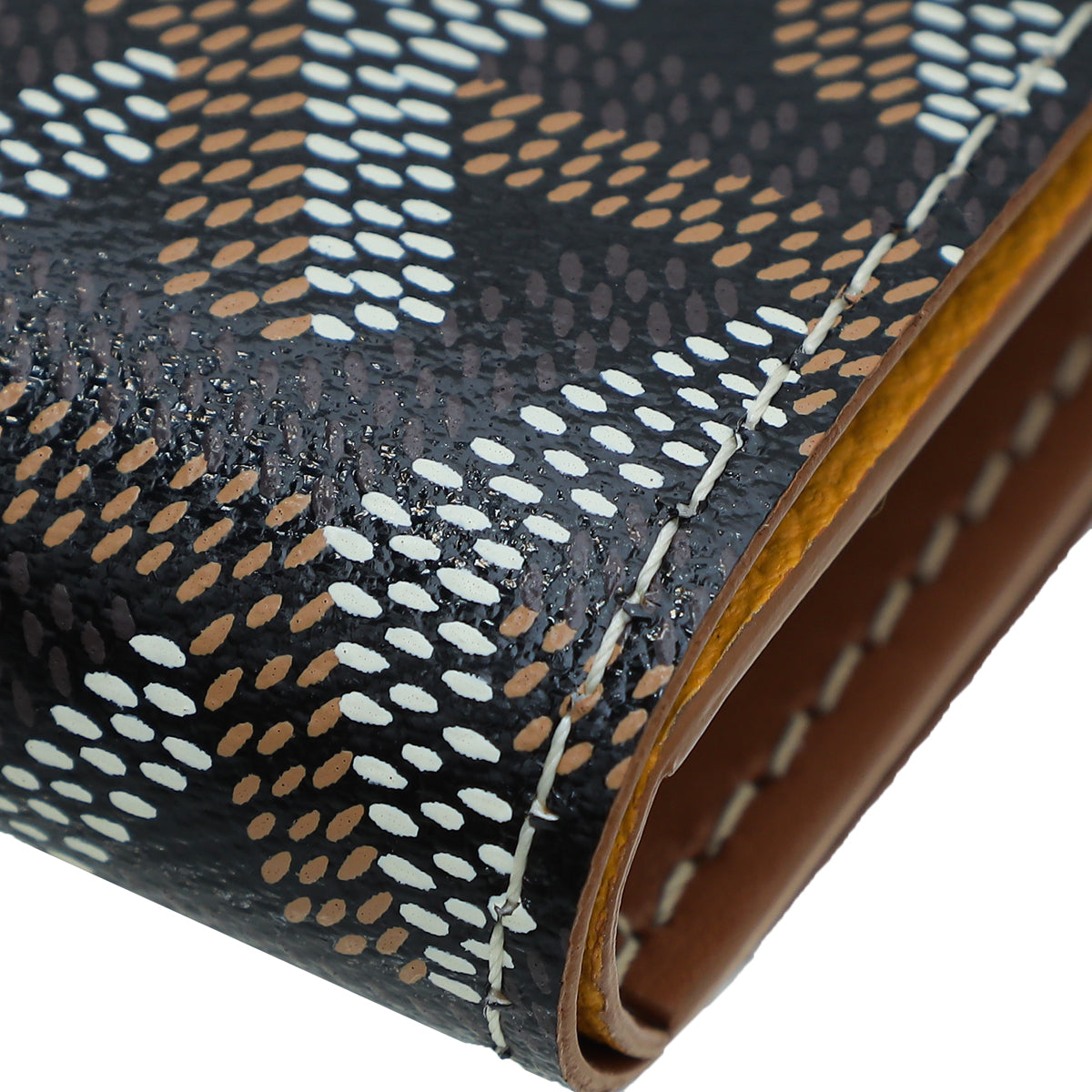 Goyard Brown Goyardine Saint Pierre Card Wallet