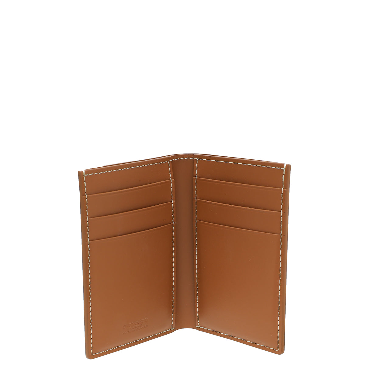 Goyard Brown Goyardine Saint Pierre Card Wallet