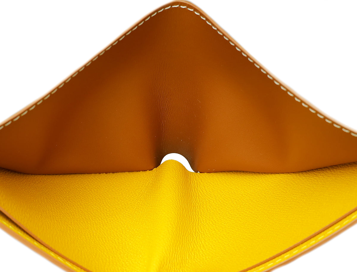 Goyard Bicolor Goyardine Victoire Wallet