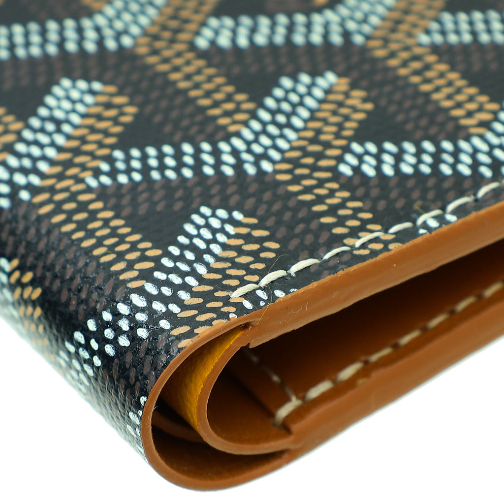 Goyard Bicolor Goyardine Victoire Wallet