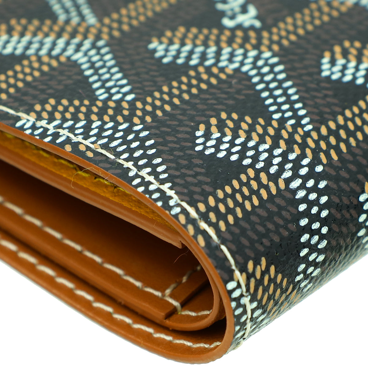 Goyard Bicolor Goyardine Victoire Wallet
