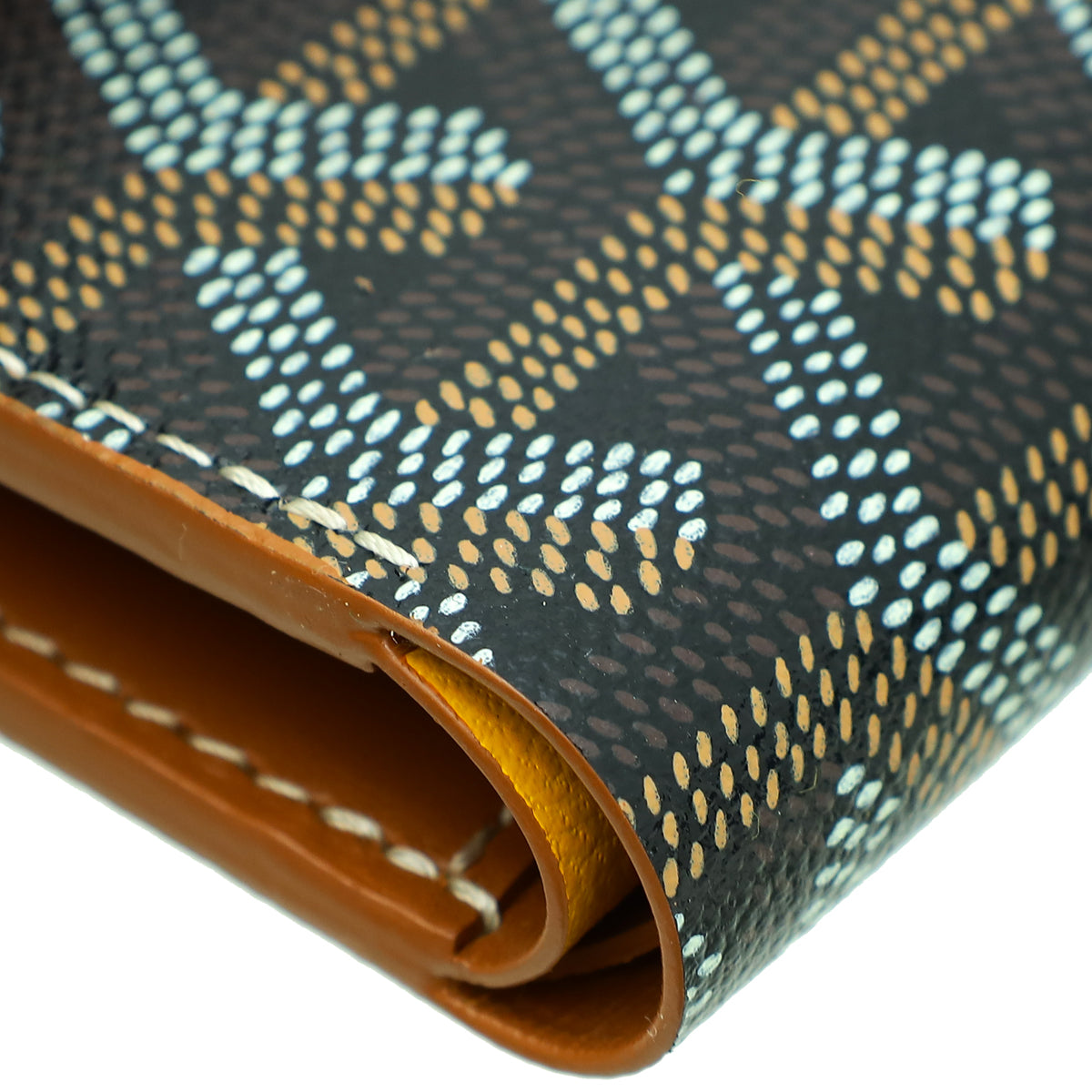 Goyard Bicolor Goyardine Victoire Wallet