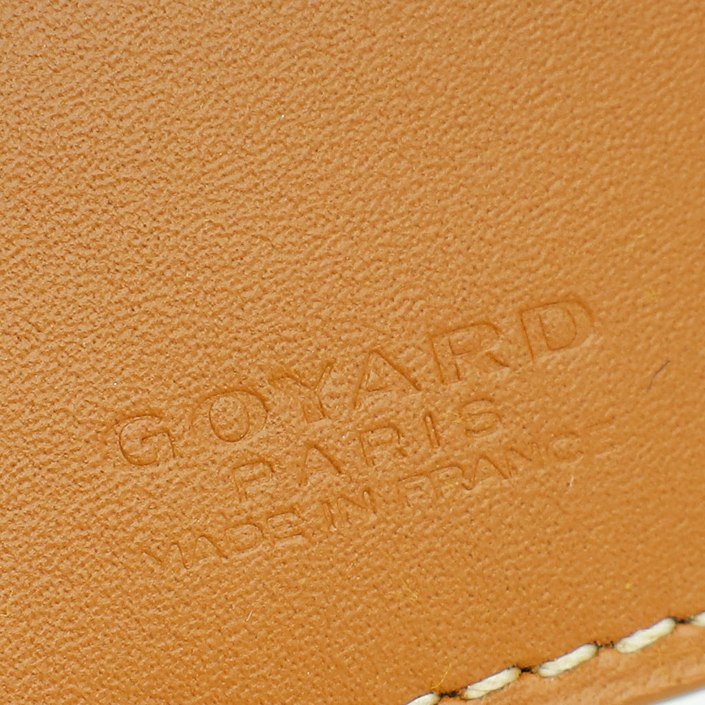 Goyard Bicolor Goyardine Victoire Wallet