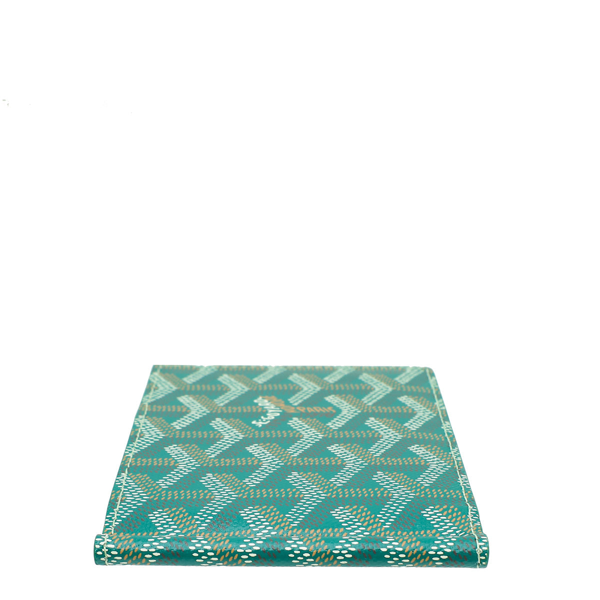 Goyard Green Goyardine Saint Thomas Bill Fold Wallet